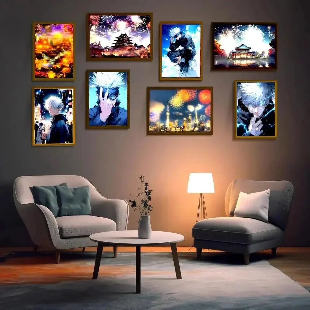 Jujutsu Kaisen Satoru Gojo Led Night Light Decor Collection