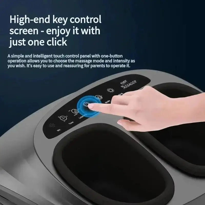 Foot Massager Full-coverage Foot Massager Household Electric Airbag Kneading And Heating Foot Massager