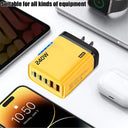 240W GaN USB C Charger 5 In 1 Fast Wall Adapter