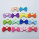 Ribbon Pet Hair Accessories: Cute Dog Hair Bows Bands