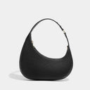 PU Half Moon Bag for Women Everyday Use