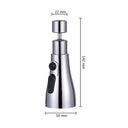 Rotating Kitchen Faucet Tap Extender