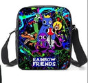 MINISO New Rainbow Friends Backpack Cartoon School Bag for Kids