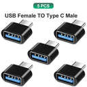 USB C To USB A Adapter - OTG Fast Data Transfer