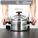 Pressure Cooker 5-18L Ideal for Home Large Capacity Aluminum Alloy