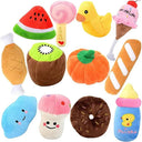 Puppy Dog Plush Squeaky Toy for Small Medium Dogs Interactive Chew Toy