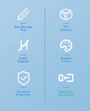 Eaget For iPad Air 4/5 Case 2022 10.9 Pro 11 Cover