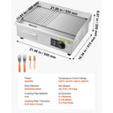 SucceBuy Commercial Electric Griddle Adjustable Temp Control
