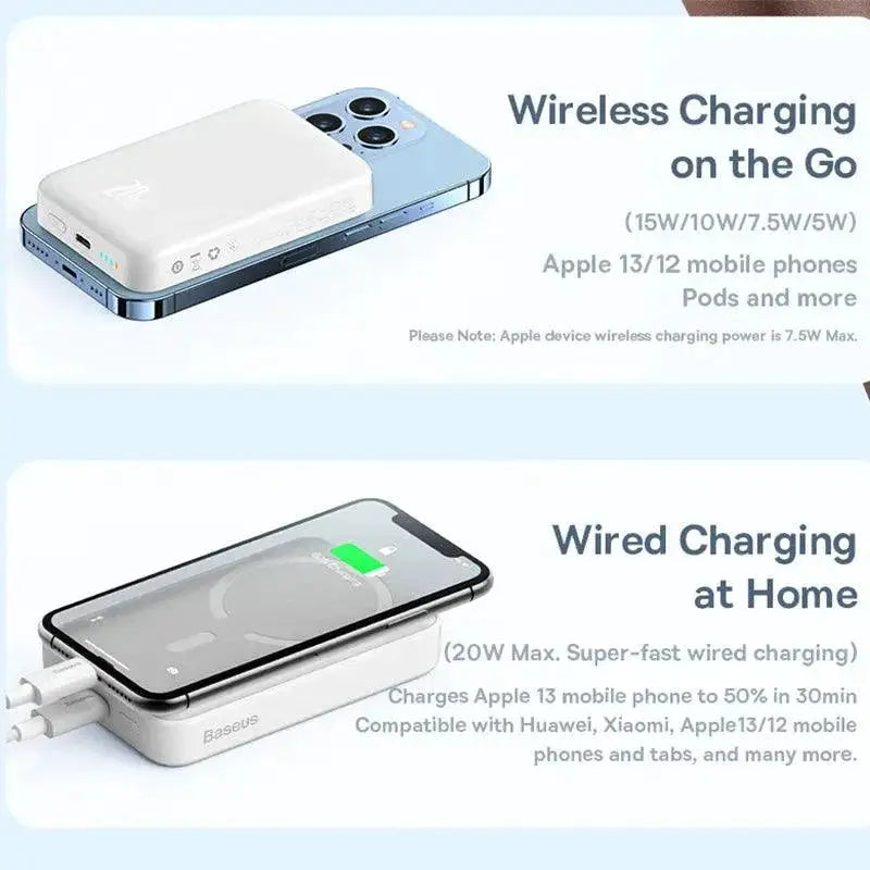 Baseus MagSafe Magnetic Power Bank for iPhone Charging