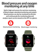 Military Outdoor GPS Sports Smart Watch Men