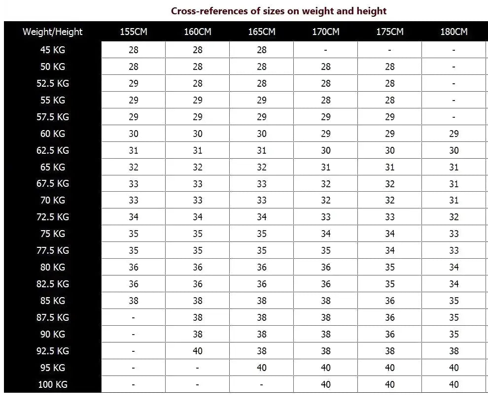 Men's Summer Fashion Business Casual Long Pants 28 to 40 - OurLum.com