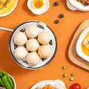 Auto-Off Egg Cooker for One Breakfast