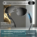 AI Translation Glasses wireless smart