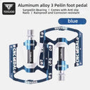 TOSUOD CNC Aluminum Bike Pedals Anti Slip Design