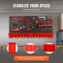Wall Mounted Plastic Parts Bins
