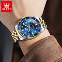 Olevs Mens Stainless Steel Watch
