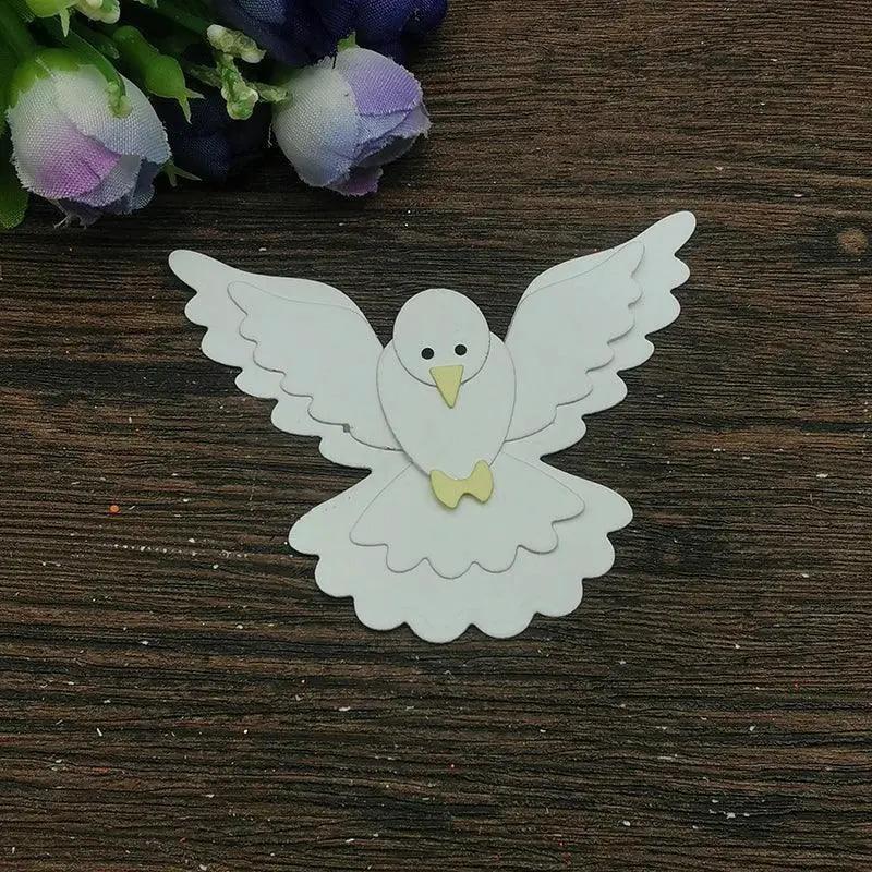 Carrier Pigeon Metal Cutting Dies For DIY Scrapbooking