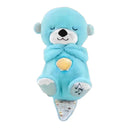 Baby Breathing Bear Soothing Music Plush Doll Toy for Sleep