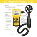 HoldPeak Digital Anemometer with PC Data Record /Handheld Wind
