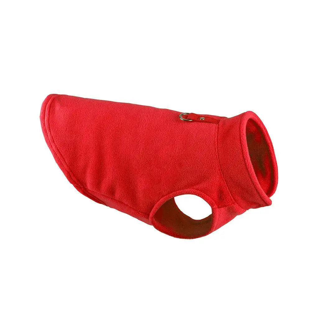Cozy Winter Dog Jacket for Small Breeds — Coffee
