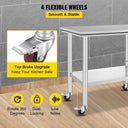Succebuy Stainless Steel Kitchen Worktable