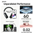 Picun F8 Pro ANC Headphones - 60H Battery