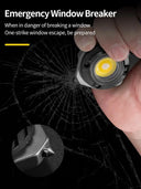 Compact Multi Function Keychain Flashlight With 7 Modes