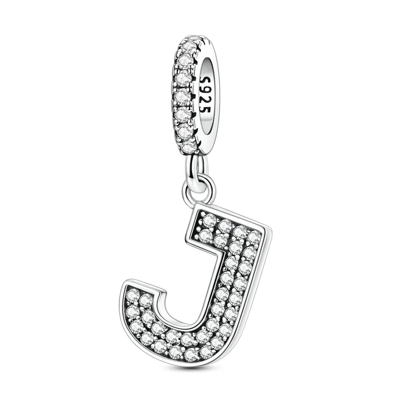 A-z Letter Charm Beads Pendant
