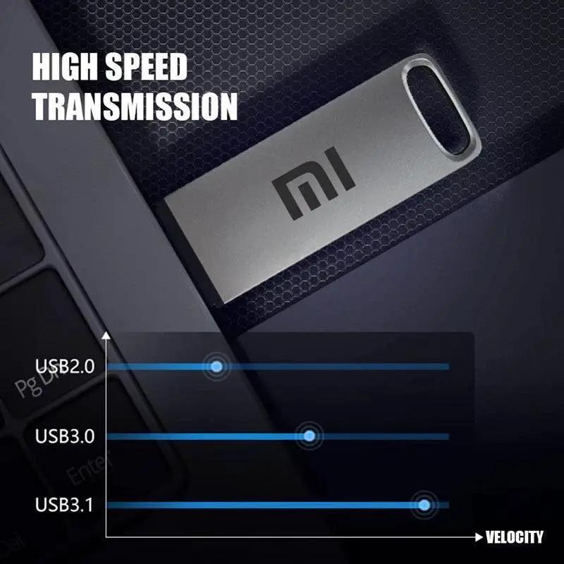 Metal Waterproof USB Flash Drive 512GB High Speed Storage