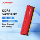 JUHOR DDR4 Ram 16GB 8GB 32GB 2666MHz 3200MHz 3600MHz DIMM Desktop Memory