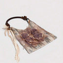 Retro Grass Tie-dye Rose Flower