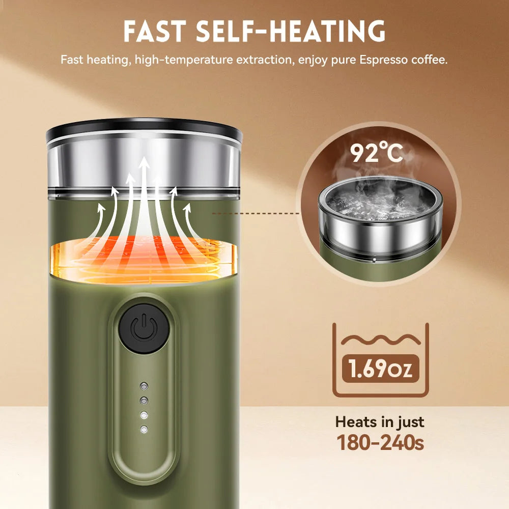 Hydrofast / Battery Portable Espresso Machine, Pump, Tank — product view 4