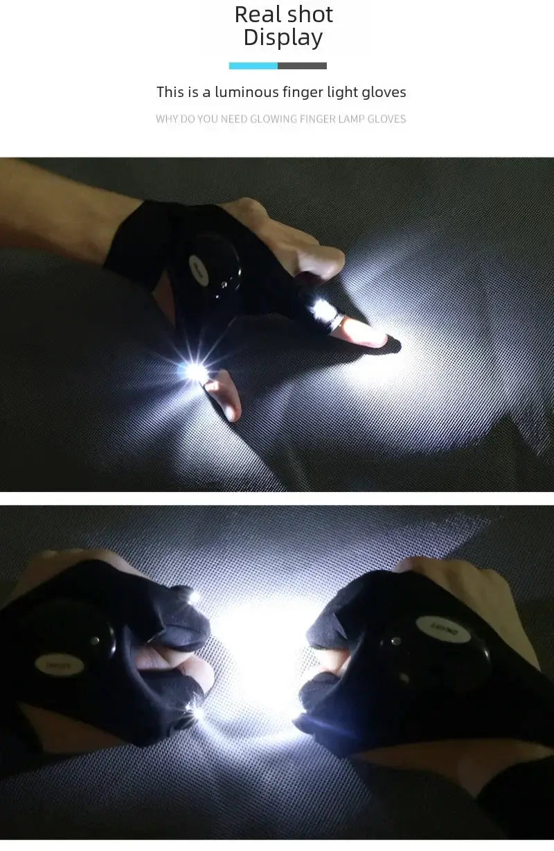 Illuminated Glove for Night Fishing — product view 14