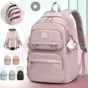Padded Nylon School Carry Backpack