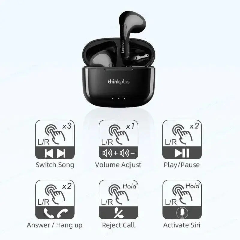 LP40 Plus Noise Cancelling Wireless Earbuds HiFi Sound