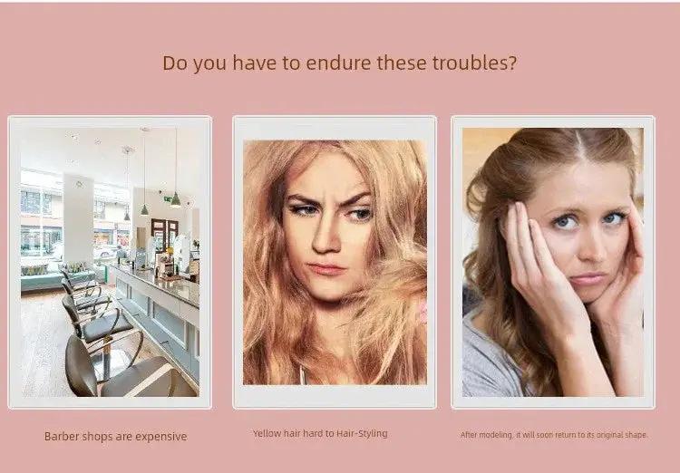 Wireless Hair Curler Cross Border Fully Automatic USB Curler - OurLum.com