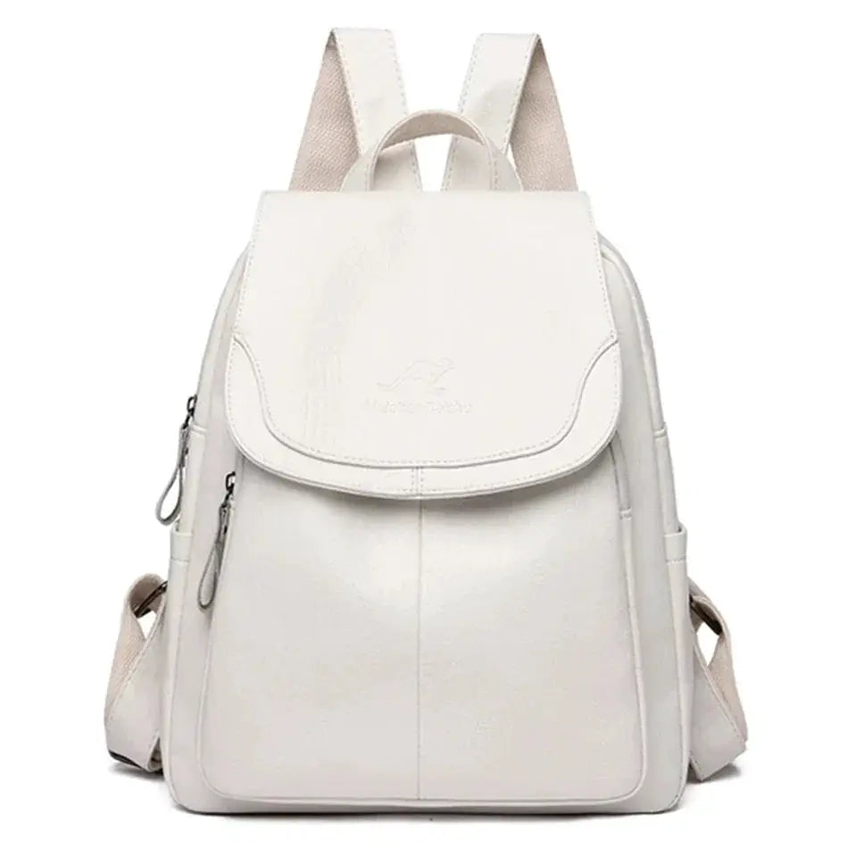 Leather Backpack for Women Travel Ready — product view 8