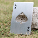 Stainless Steel Spades - Bottle Credit Card Opener