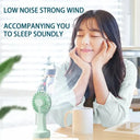 Creative Mini Handheld Small Fan USB Charging 3 Speed