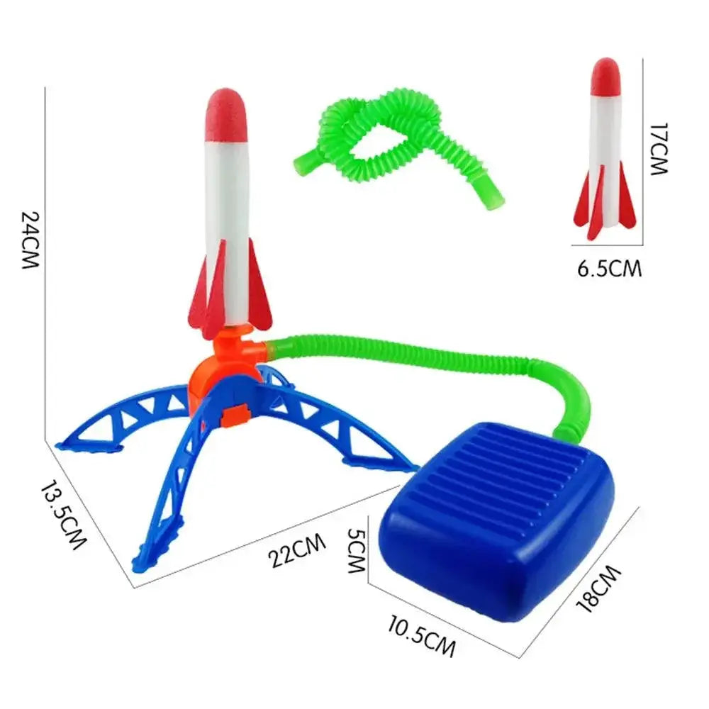Ultimate Kid Friendly Outdoor Rocket Launcher Set Soars 120ft