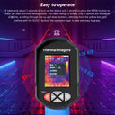 Pixels Infrared Thermal Imaging Camera, Megapixel Visible Image