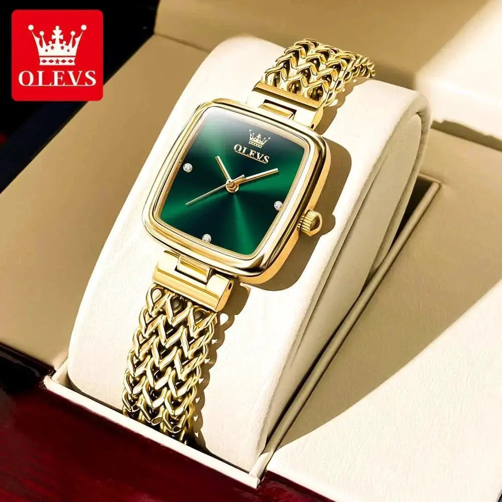 OLEVS Stainless Steel Quartz Watch For Women CE Certified