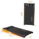 Under Desk Walking Pad Treadmill Twelve Speeds For Small Spaces