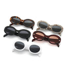 Luxury Vintage Oval Sunglasses for Women with UV Protection