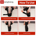 Electric Heating Foot Wrap Full Foot Coverage Vibration Massage Relief Pain Ankle Comfort Home Relax Sports Recovery