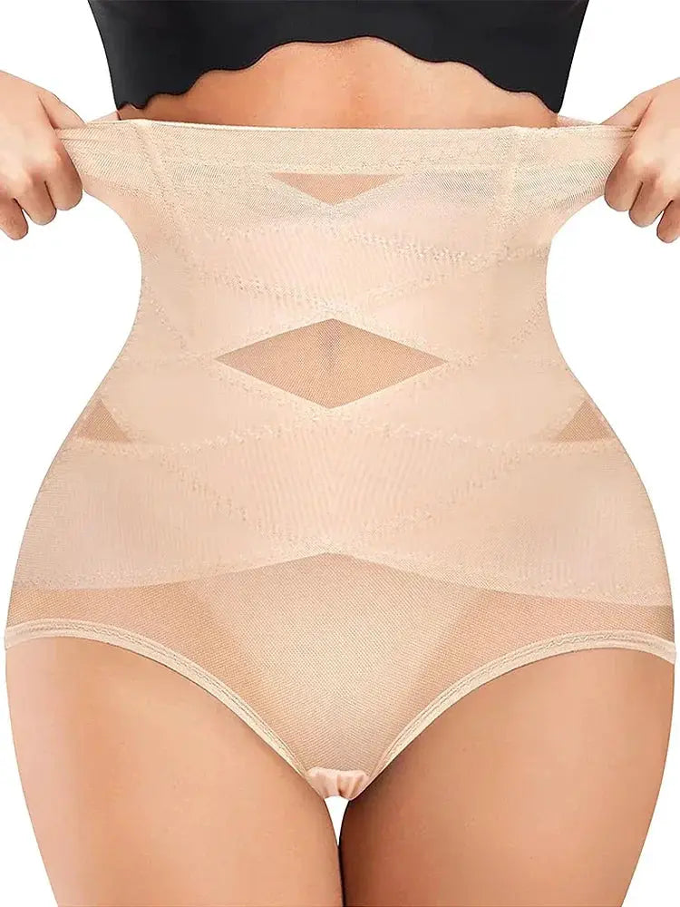 High Waisted Shaping Control Panties Tummy Tamer Butt Lifter