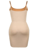 Seamless Women's Tummy Control Full Slip Body Shaper Dress