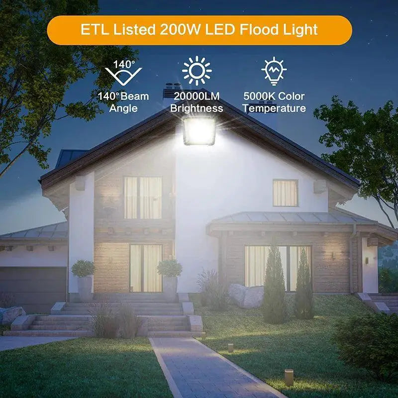 Solar Flood Light Rechargeable LED Reflector For Outdoor Use