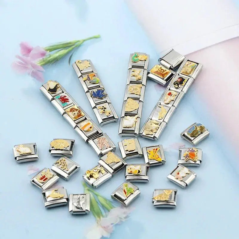 Whimsical Animal Charm Bracelet Kit Personalize With Charms