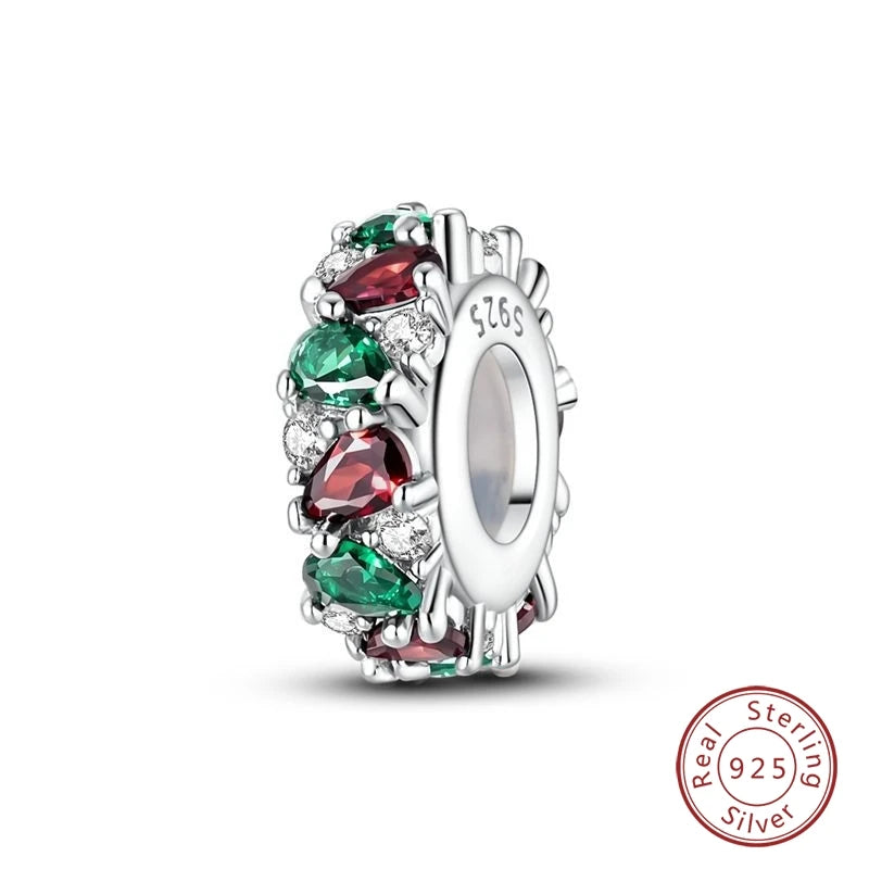 Sterling Silver Christmas Charm Santa